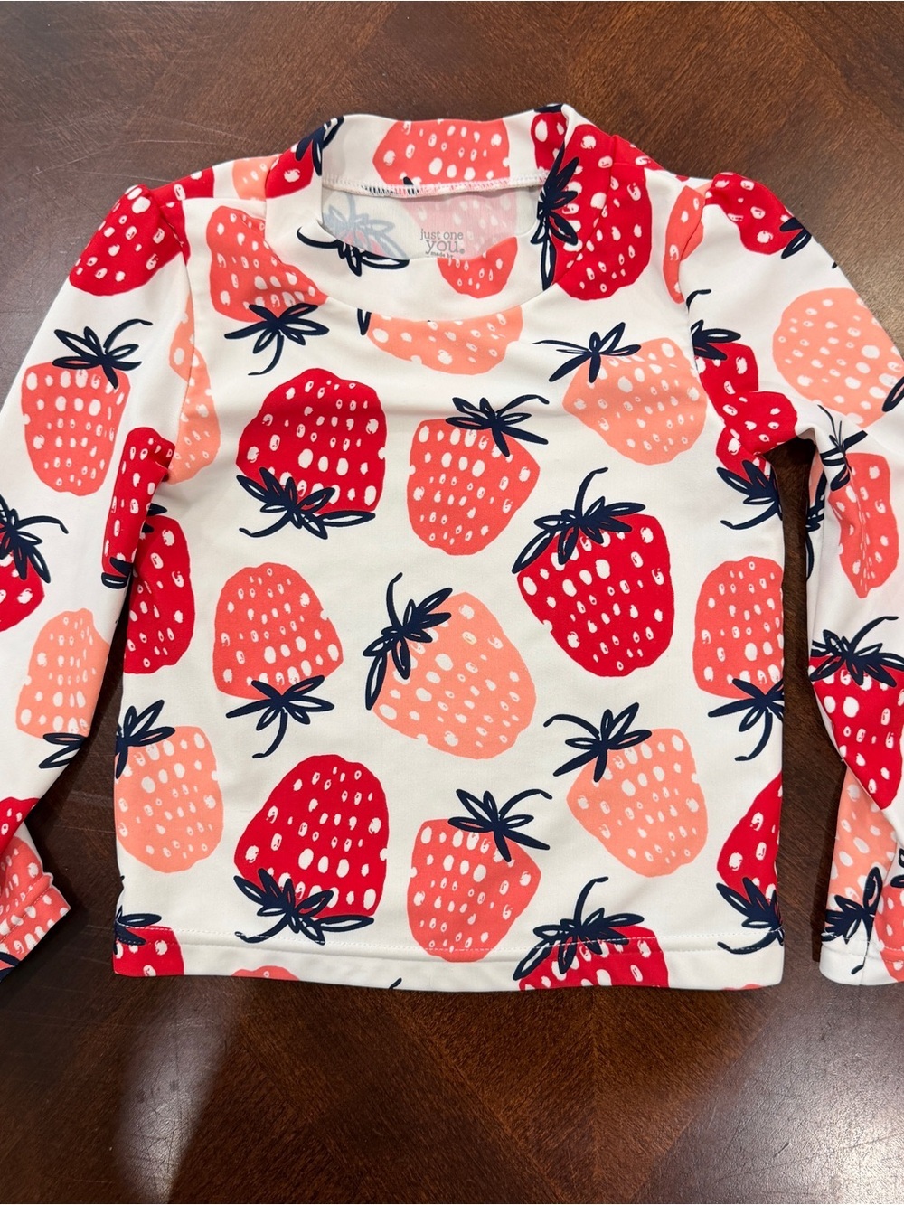 Just One You by Carter's 3T Girls Strawberry Rash Guard